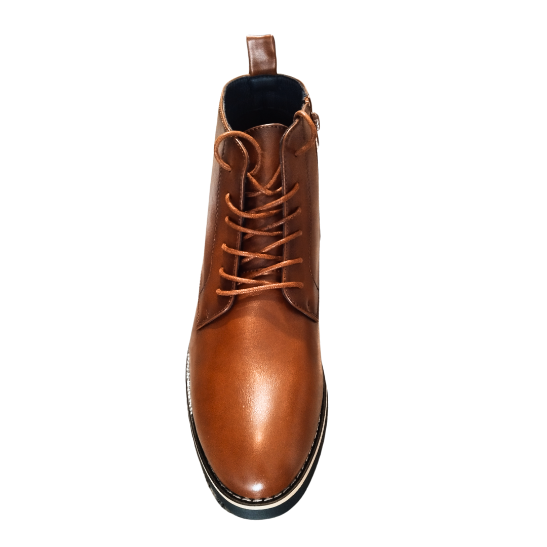 Zapato botín Formal Casual Brown