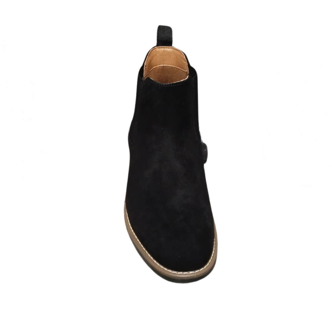 Zapato botín Gamuza Negro