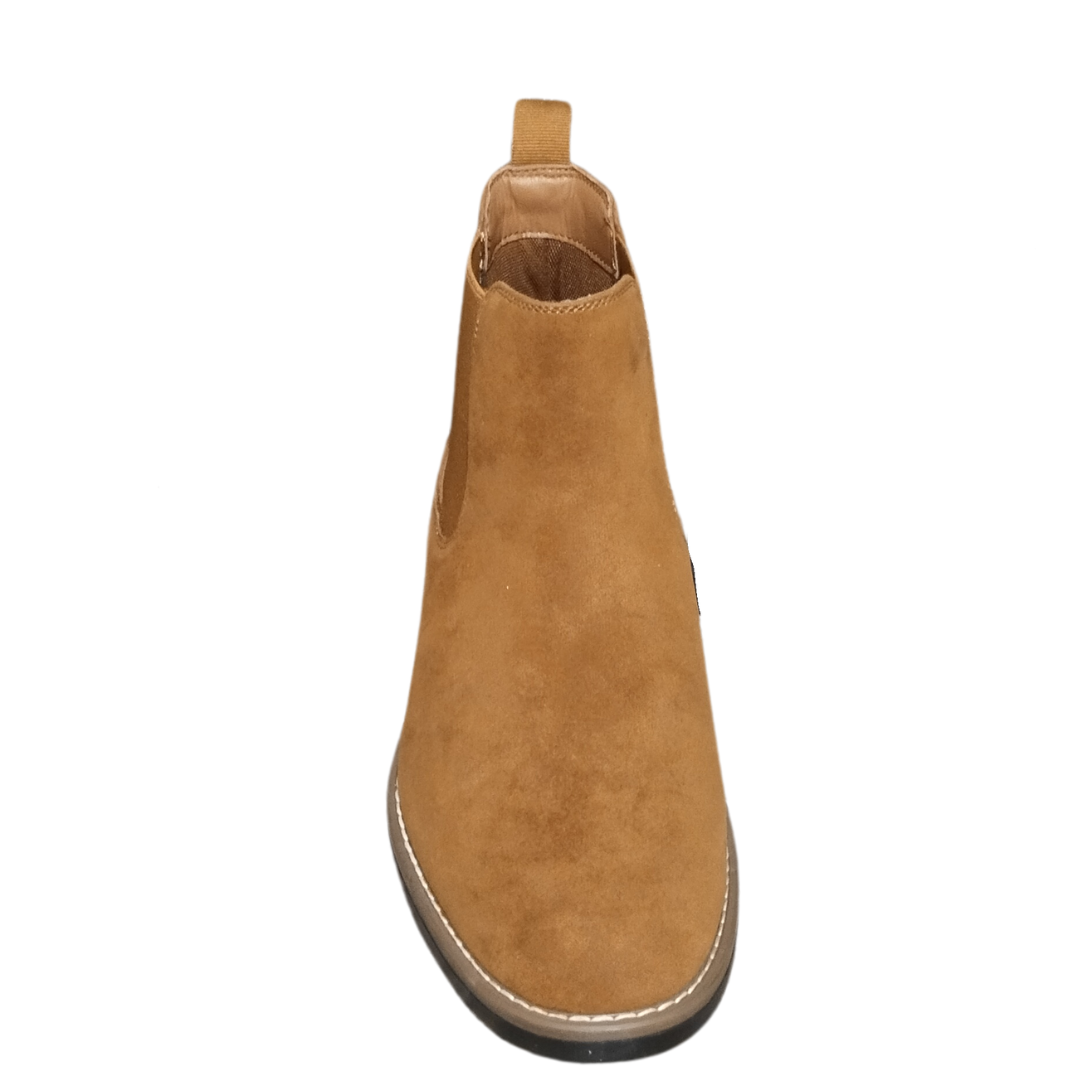 Zapato botín para hombres Camel