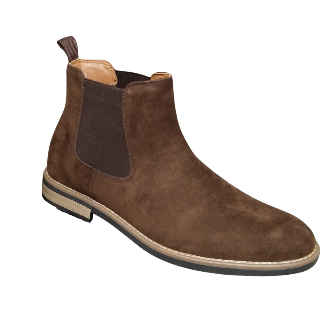 Zapato botín Gamuza Brown