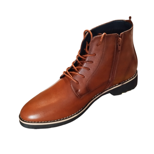 Zapato botín Formal Casual Brown